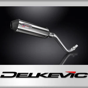 Suzuki DR650S DR650SE 96-24 Slip On 13.5" X-Oval Stainless Exhaust Muffler Kit - Picture 1 of 5