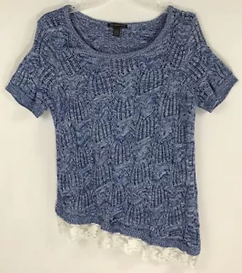INC International Concepts Damen Kurzarm Pullover Oberteil Größe 1X - Bild 1 von 8