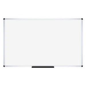 VIZ-PRO Magnetic Dry Erase Board Whiteboard 5' X 4' Silver Aluminium Frame - Picture 1 of 6