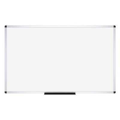 Pizarra magnética de borrado en seco VIZ-PRO 5' X 4' marco de aluminio plateado Foto 1 de 4