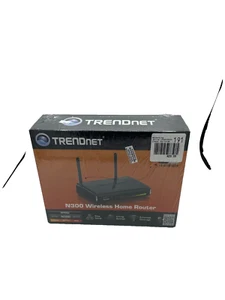 NEW IN BOX-TRENDnet TEW-731BR 4-Port Wireless 300Mbps Home Router - Black - Picture 1 of 1