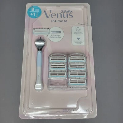 Gillette Venus Female Intimate Grooming Razor, 1 Handle + 7 Cartridges - Image 1 of 2