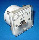 Vintage Car Ammeter Moving Coil Meter Scale +/- 0-20A