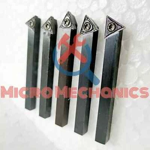 Utensili di tornitura inserto in carburo indicizzabile gambo 6 mm per Unimat Emco Myford Boxford - Foto 1 di 2