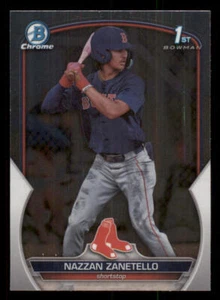 2023 Bowman Chrome Draft #BDC3 Nazzan Zanetello - Picture 1 of 2