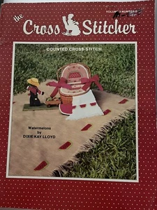 THE CROSS STITCHER Magazine • 1983 Vol.3 No.5 • 35 Cross Stitch Designs/Charts - Picture 1 of 4
