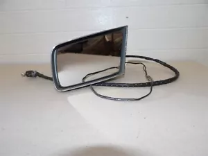 Cadillac Deville Fleetwood FWD 1985 accionado por cable espejo retrovisor de puerta LH térmico cromado - Imagen 1 de 5