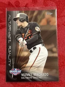 Manny Machado 2016 Topps Opening Day Alternate Reality Card #AR-1 - Picture 1 of 7