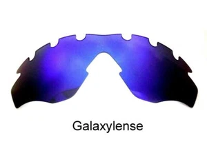 Galaxy Ersatzgläser für Oakley M2 Gestell belüftete Sonnenbrille blau polarisiert - Bild 1 von 9