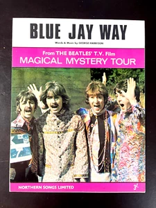 The Beatles *BLUE JAY WAY* NOTEN - SELTEN - MAGICAL MYSTERY TOUR NORTHERN 3528 - Bild 1 von 3