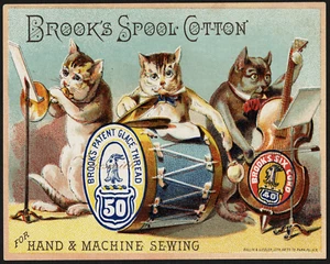 BROOK'S Vintage Advertisement Fine Art Giclee High Res 8 x 10 Print - Picture 1 of 1