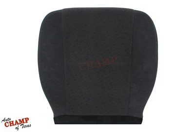 GMC Yukon 1500 XL SLE SLT 2007 2008 - Cubierta de asiento inferior de tela negra del lado del conductor Foto 1 de 4