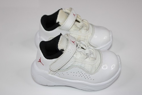 Jordan 11 CMFT scarpe sneakers basse TD taglia 4c triple bianche CZ0906 162