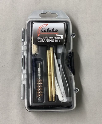 Cabela's Pistol Cleaning Kit .357/.38/9mm 13 Pieces Competition Series - Image 1 of 3