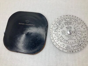 Vintage BATORI Navigational Vector Computer Dead Reckoning Type B-23 Switzerland - Picture 1 of 6
