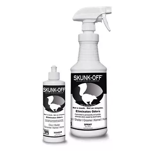 SKUNK OFF ODOR REMOVER Not a Mask Safe & Effective Enzymes Remove Odors Pet Safe - Picture 1 of 5