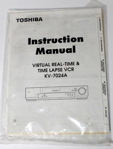 Toshiba KV-7024A ZEITRAFFER BEDIENUNGSANLEITUNG - Bild 1 von 2