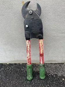 GREENLEE 754 RATCHETING CABLE CUTTER - Picture 1 of 6