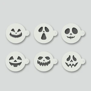 Halloween Kaffee Schablonen für Latte, Hot Chocolate, Barista Verwendung.  LOT 2 - Bild 1 von 10