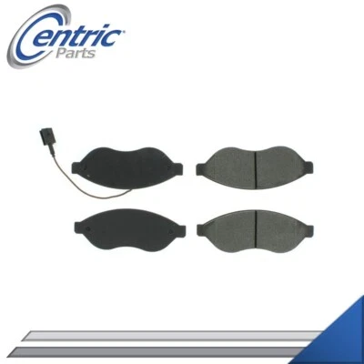 BRAKE PADS FRONT SEMI-METALLIC LEFT & RIGHT SET FOR 2008-2009 FIAT DUCATO - Image 1 of 4