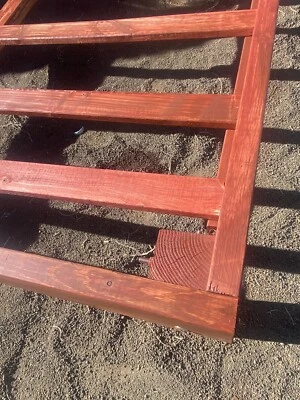 Marco de cama de madera real hecho a mano doble queen king Foto 1 de 4