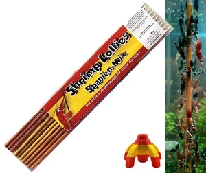 Shrimp Lollies Spanien Mix / Varianten / Garnelen Futter Lutscher Sticks Krill - Bild 1 von 6