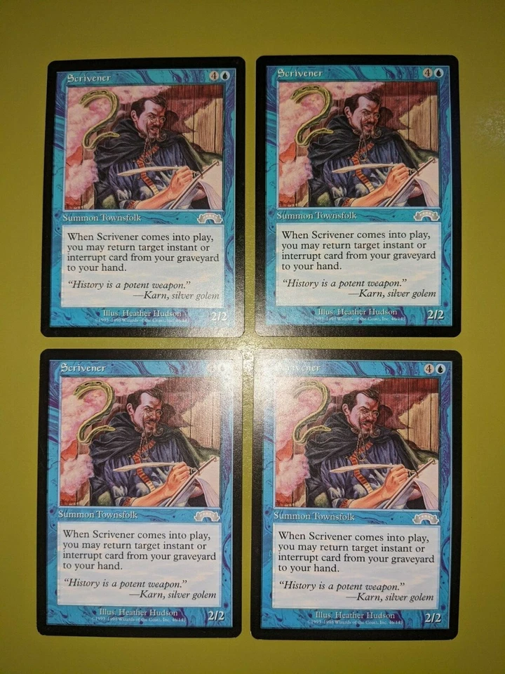 Scrivener x4 Exodus 4x Playset Magic the Gathering MTG  - Image 1 of 1