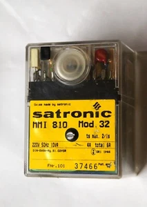 SATRONIC MMI 810. Mod. 32 Gasfeuerungsautomat, geprüft und 100 % voll funktionsf - Bild 1 von 4
