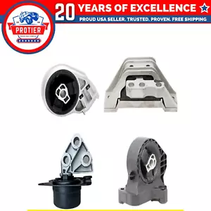 Fits 2005-2010 Chevrolet Cobalt 2.2L/2.4L MANUAL Trans & Motor Mount Set 4PCS - Picture 1 of 2
