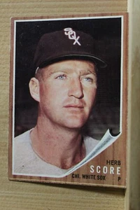1962 Topps Herb Score #116 Chicago White Sox - Picture 1 of 2