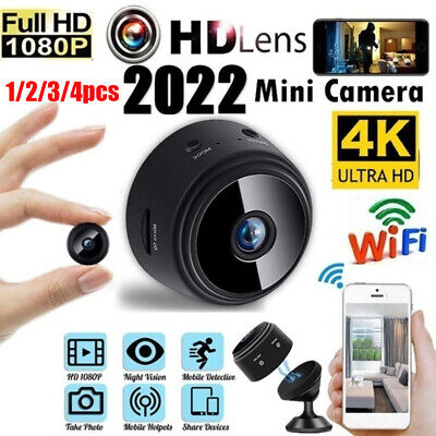 Mini 1080P HD Wireless Hidden Spy Camera Wifi IP Home Security DVR Night Vision • 7.97€
