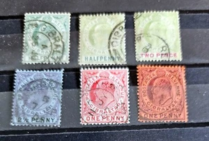 British Commonwealth vintage Gibraltar stamps - Picture 1 of 7