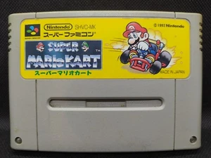 Super Mario Kart - NEW SAVE BATTERY - Super Famicom SFC JP - SHVC-MK (l#02) - Picture 1 of 10
