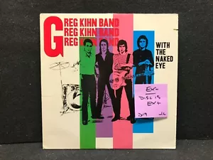 (DH9) GREG KIHN BAND / VINTAGE LP / WITH THE NAKED EYE / 1979 BESERKLEY DISC EX+ - Picture 1 of 3