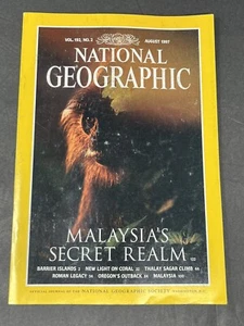 National Geographic Magazine August 1997 Malaysia's Secret Realm Vol. 192 No. 2 - Picture 1 of 4