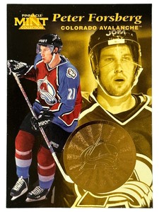 1996-97 Pinnacle Mint - Bronze ! Peter Forsberg