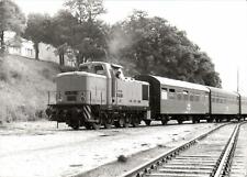 (307) Oryginalna fotograficzna lokomotywa manewrowa - ok. 10 x 15 cm