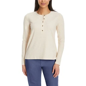 G.H. Bass & Co. Ladies' Henley Top - NWT - Picture 1 of 11
