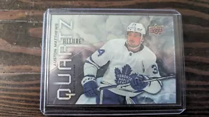 2021-22 Upper Deck Allure Auston Matthews #AQ-AM Quartz Toronto Maple Leafs - Picture 1 of 2