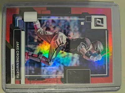 2022 Panini Donruss - Jake Cronenworth #214 Holo Red - Image 1 of 2