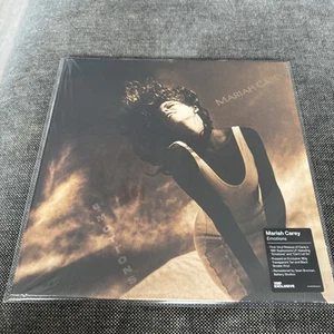 Mariah Carey EMOTIONS MC30 Tan/Black Smoke Vinyl LP 2020 VMP Limited NUMBERED - Picture 1 of 3