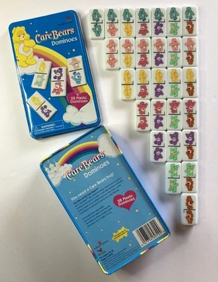 Care Bears Dominoes w/ Collector's Tin 28pcs Cardinal Games Vintage 2004 - Image 1 of 4