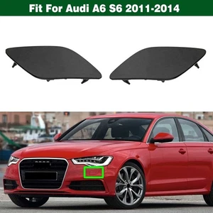Tapa de cubierta de chorro para arandela de faros delanteros izquierdo+derecho para Audi A6 S6 2011-2014∂ - Imagen 1 de 10
