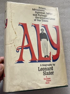 ALY Prince Khan Adventurer Biography Leonard Slater Hardcover 1965 1st Printing - Picture 1 of 8