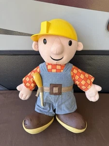 Vintage Bob the Builder Plush 16” Toy 2001 Tiger Electronics - Picture 1 of 8