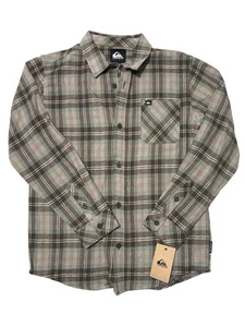 QUIKSILVER ENSIGN CLASSIC FLANNEL SHIRT MULTICOLOR /BOYS/SIZE L - Picture 1 of 4