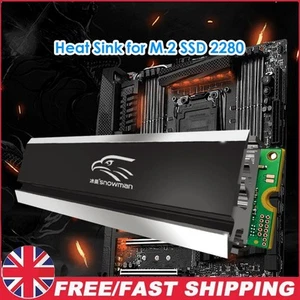 M.2 SSD Heat Sink Cooling Thermal Pad 2280 Solid State Hard Disk Cooler Radiator - Afbeelding 1 van 6