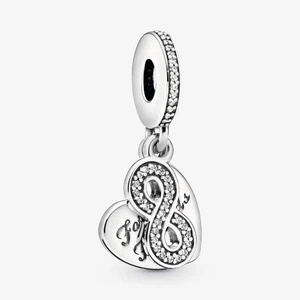 Forever Friends Heart Dangle Charm - Bild 1 von 4