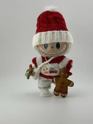 Labubu Clothes Christmas ❤️ Gingerbread Man Sweater 🤍  Oh Snap (No Doll) - Image 1 of 4