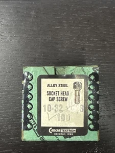 camcar 10-32x3/8 socket head cap screw alloy steel usa  (60) - Picture 1 of 2